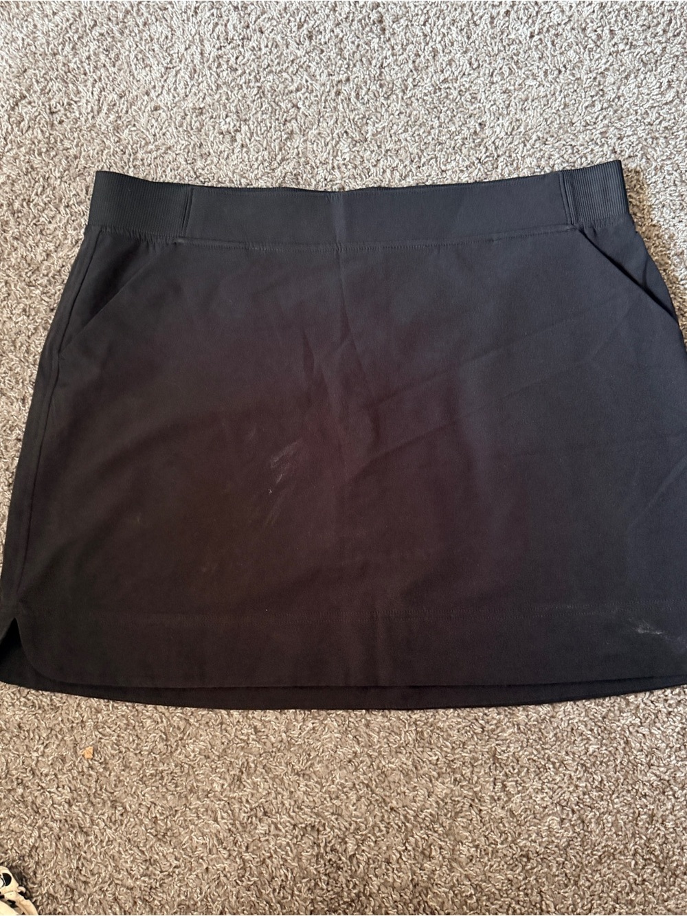 32 Cool Black A-Line Mini Skort size XL - Picture 2 of 5